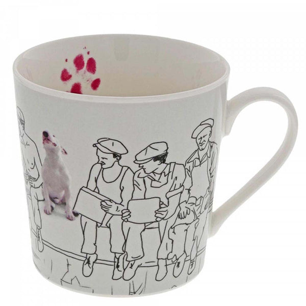 Jimmy The Bull 'Construction' Mug & Coaster Set