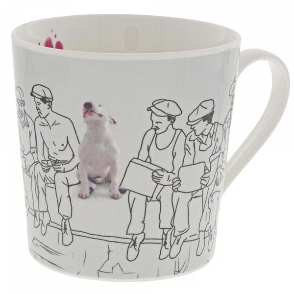 Jimmy The Bull 'Construction' Mug & Coaster Set