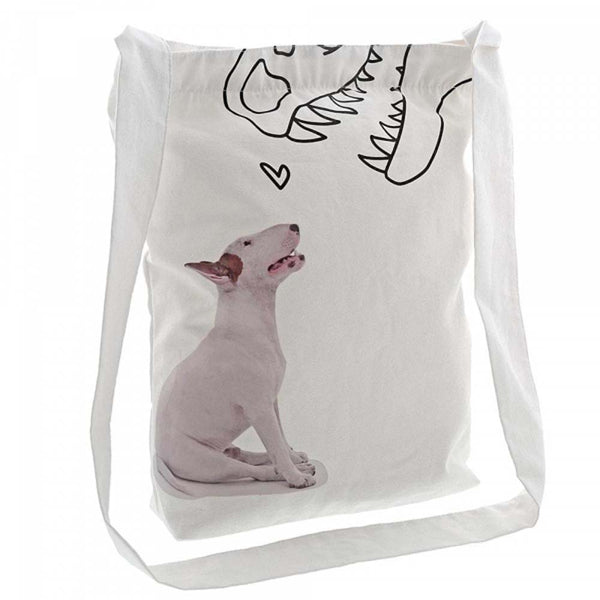 Jimmy The Bull 'Dino Love' Tote Bag