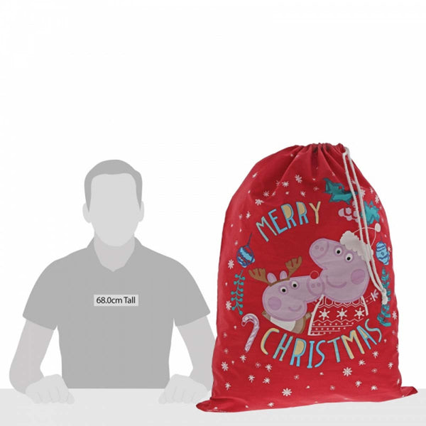 Peppa Pig  PEPPA PIG CHRISTMAS SACK  A29673