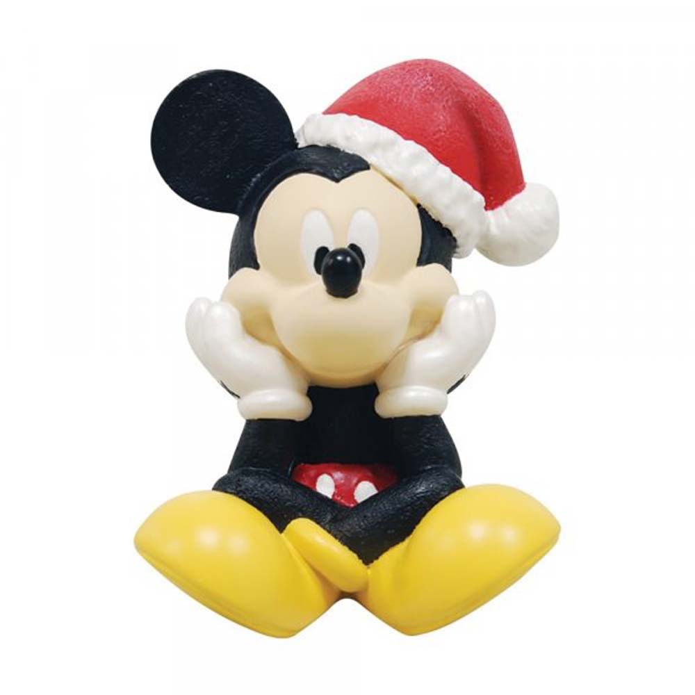 Disney by Department 56 Christmas Mickey Mouse Figurine