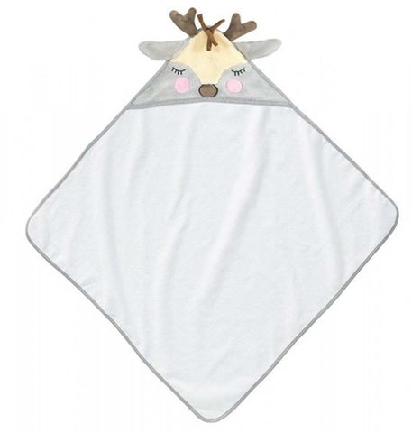 Izzy And Oliver New Baby Reindeer Hooded Towel