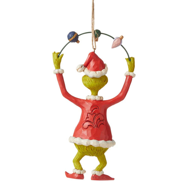 The Grinch by Jim Shore GRINCH JUGGLING ORNAMENTS HANGING ORNAMENT 6008896